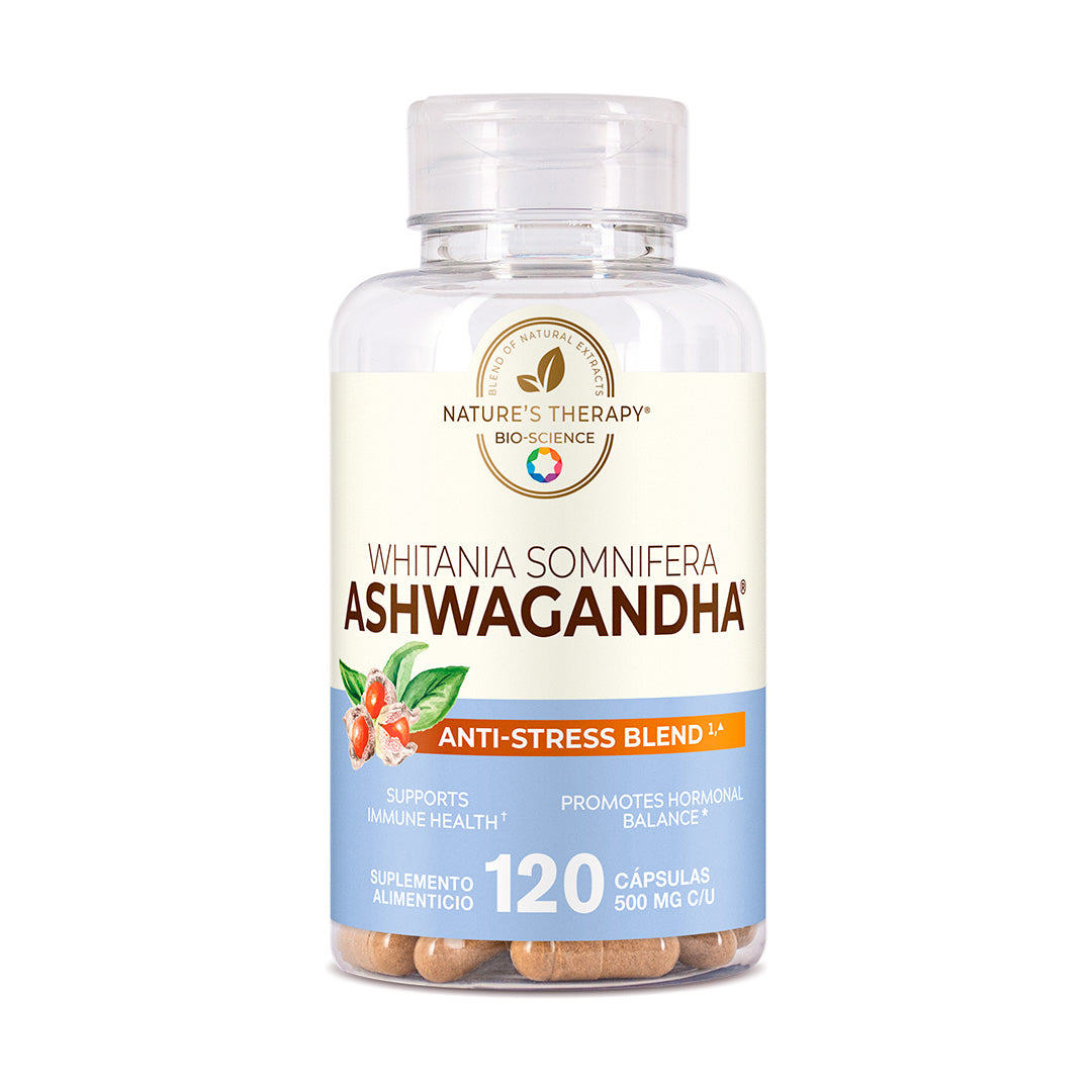 Ashwagandha NATURE HEART AshwaPure Bio 500mg - 90 Gélules | Complément Ayurvédique | Date 11/2026