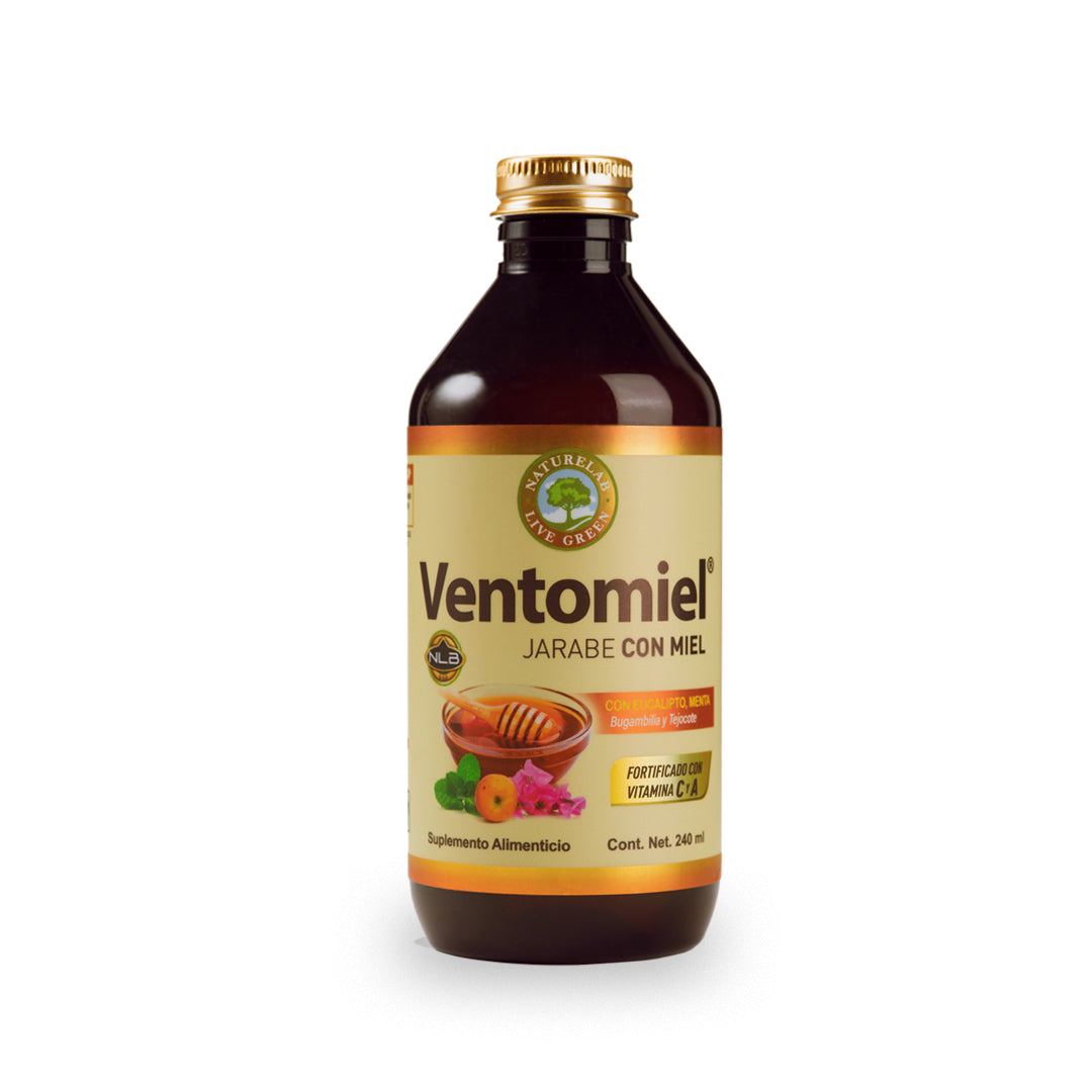 Naturelab Ventomiel Jarabe con Miel + Eucalipto y Menta® 240ml